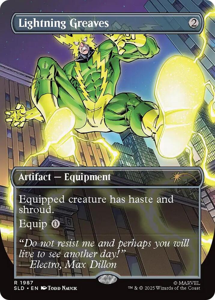 Lightning Greaves (1987) (1987) (SLD)
