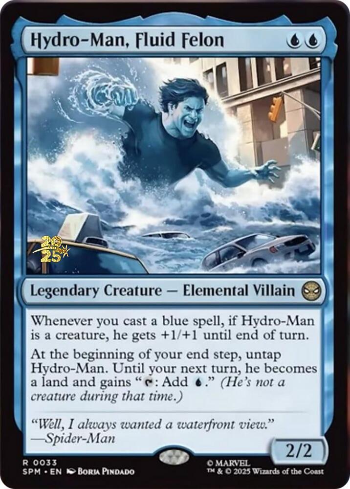 Hydro-Man, Fluid Felon (33) (PRE)