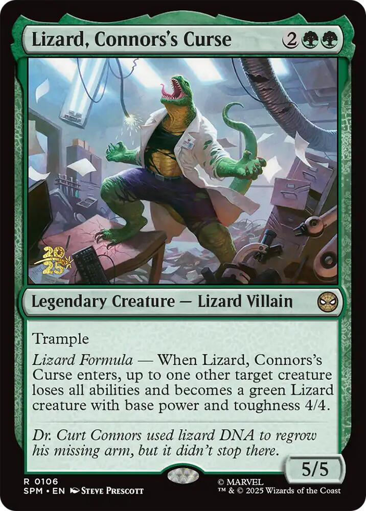 Lizard, Connors's Curse (106) (PRE)