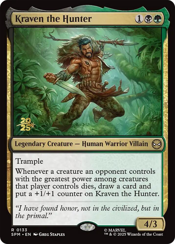 Kraven the Hunter (133) (PRE)