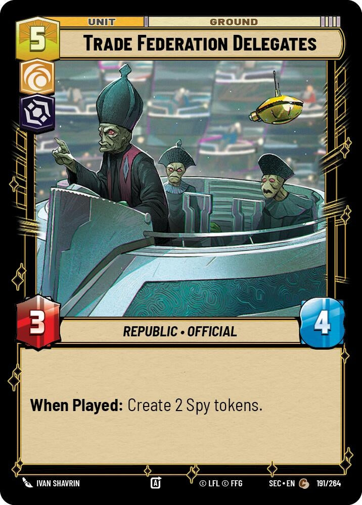 Trade Federation Delegates (191/264) (SEC)