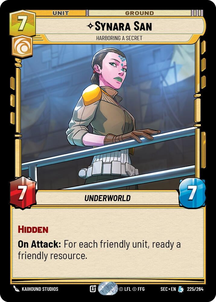Synara San - Harboring a Secret (225/264) (SEC)
