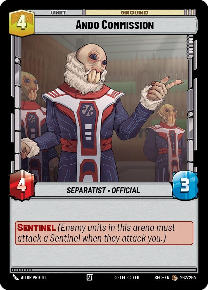 Ando Commission (262/264) (SEC)