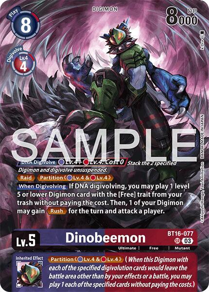 Dinobeemon (BT16-077 SR) (LM-07)
