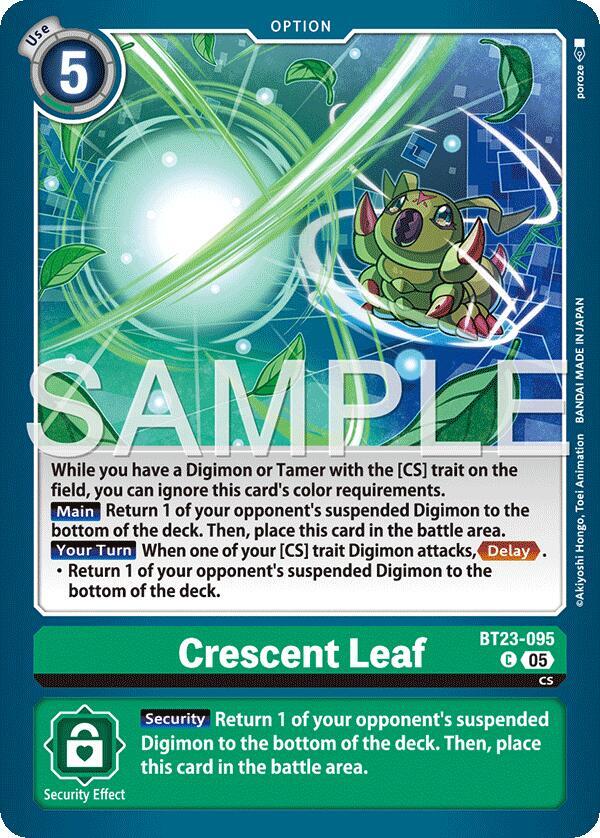 Crescent Leaf (BT23-095 C) (BT-23)