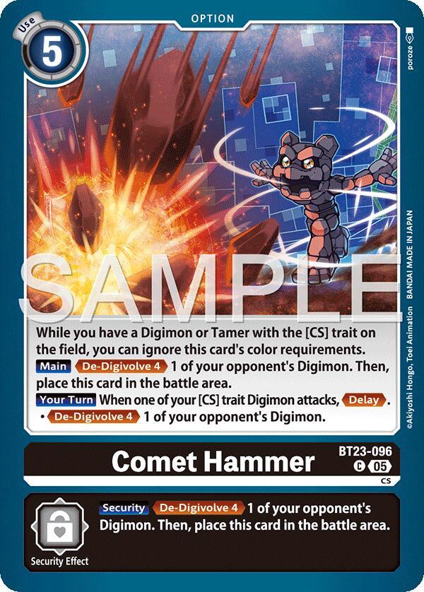 Comet Hammer (BT23-096 C) (BT-23)