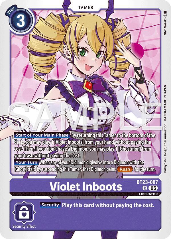 Violet Inboots (BT23-087 R) (BT-23)