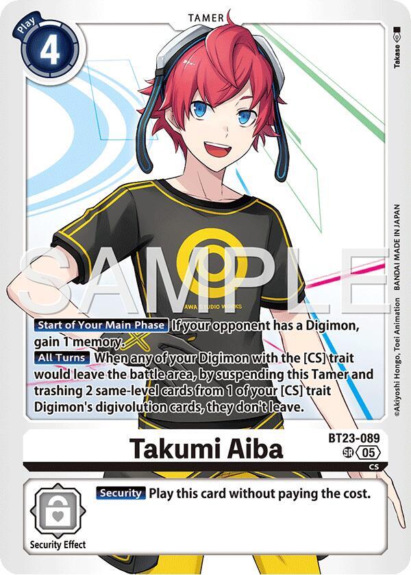 Takumi Aiba (BT23-089) (BT-23)