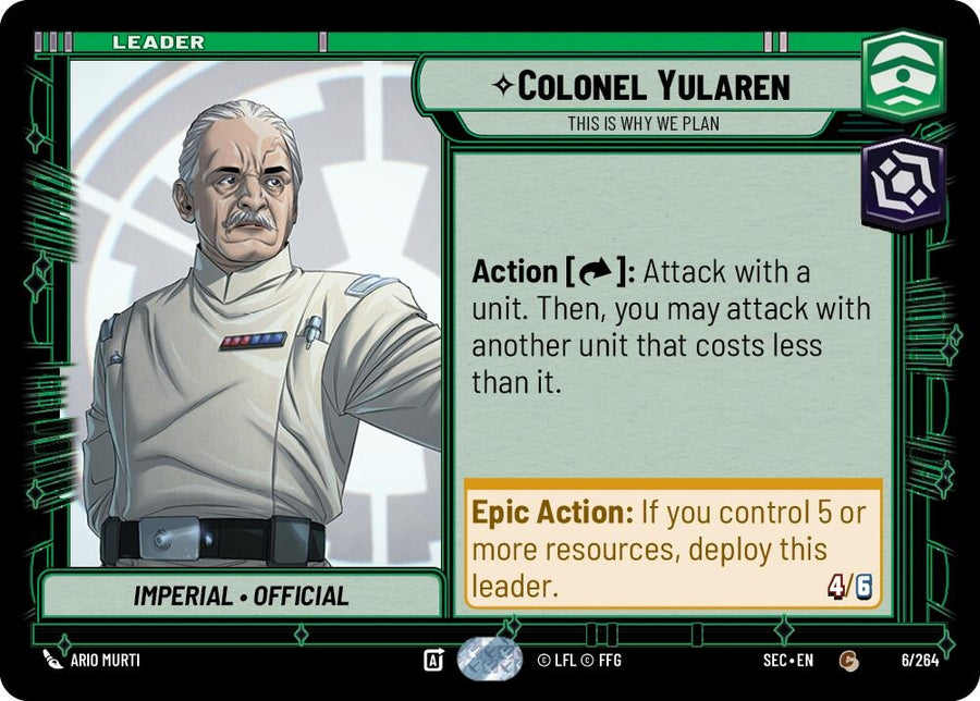 Colonel Yularen - This is Why We Plan (6/264) (SEC)