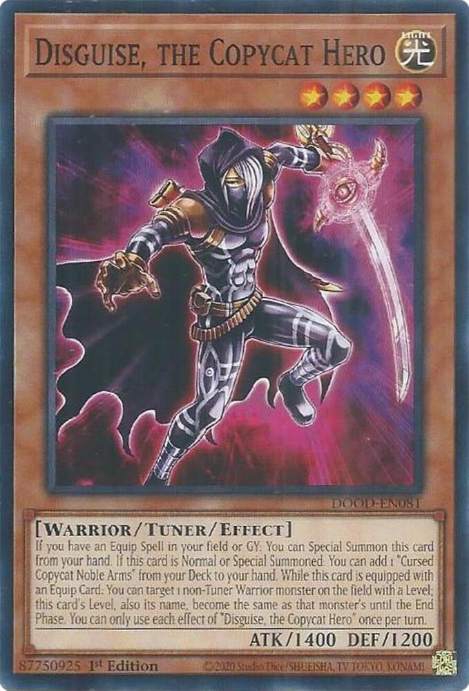 Disguise, the Copycat Hero (DOOD-EN081) (DOOD)