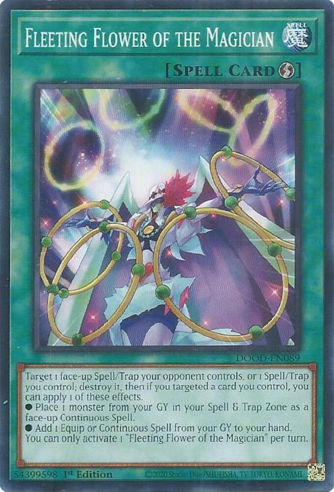 Fleeting Flower of the Magician (DOOD-EN089) (DOOD)
