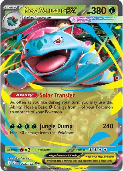 Mega Venusaur ex - 003/132 (003/132) (MEG)