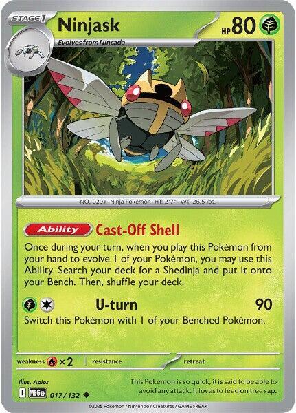 Ninjask - 017/132 (017/132) (MEG)