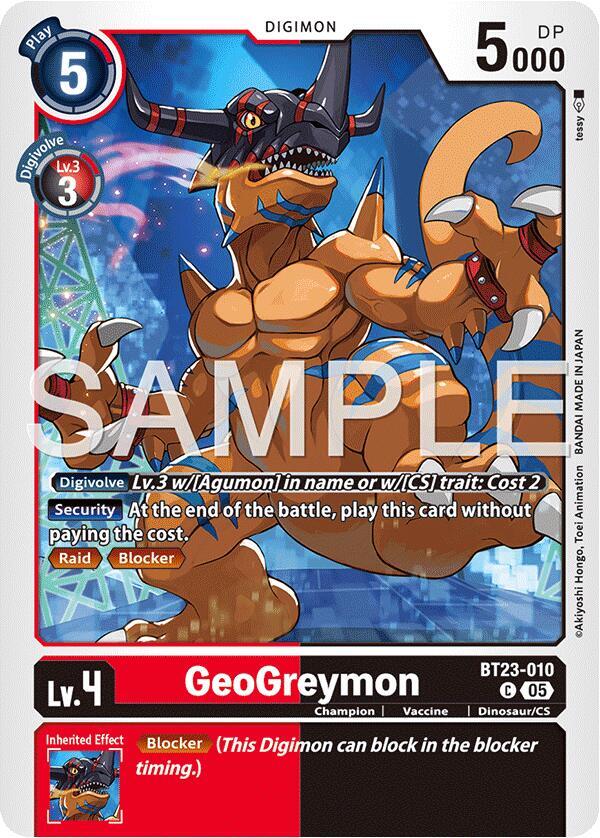 GeoGreymon (BT23-010 C) (BT-23)