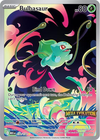 Bulbasaur - 133/132 (Mega Evolution Stamped) (133/132) (MCAP)