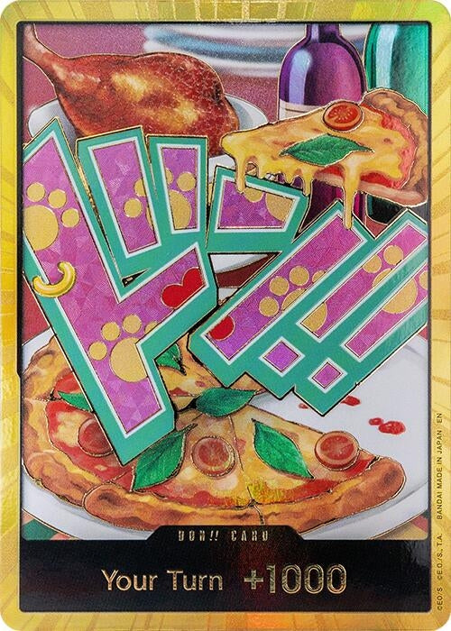 DON!! Card (Bonney) (Gold) (PRB-02)