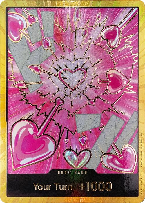 DON!! Card (Boa Hancock) (Gold) (PRB-02)