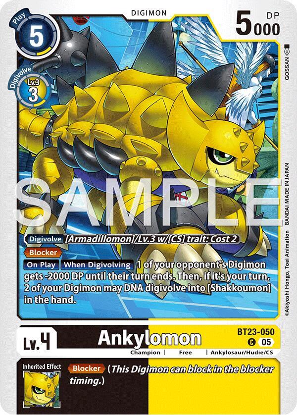 Ankylomon (BT23-050 C) (BT-23)