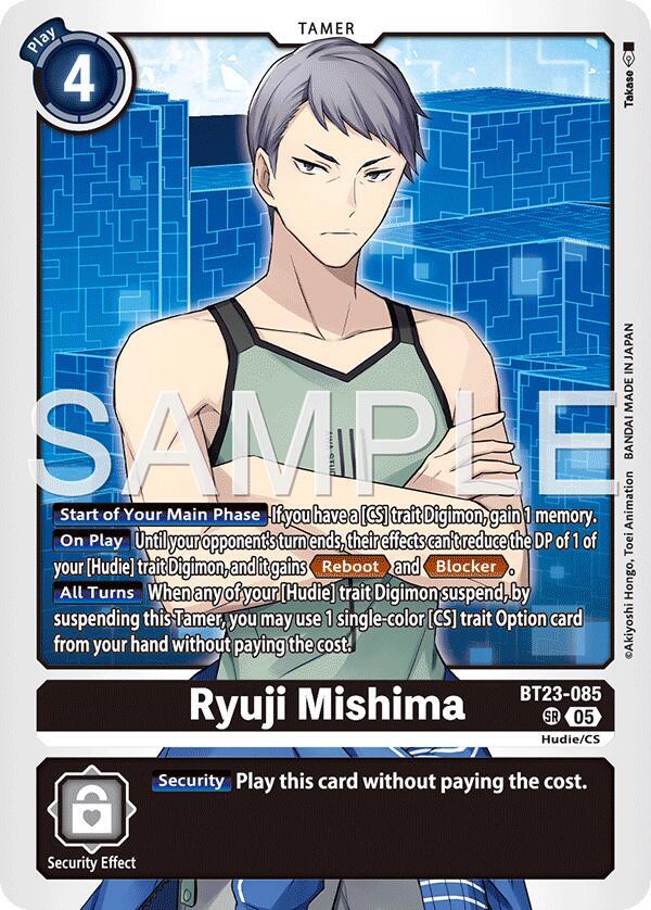 Ryuji Mishima (BT23-085 SR) (BT-23)