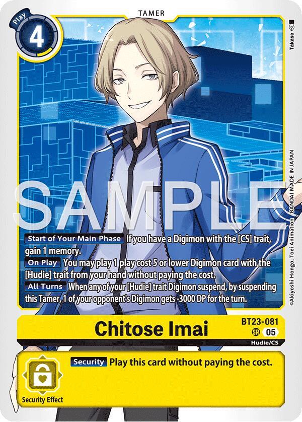 Chitose Imai (BT23-081 SR) (BT-23)