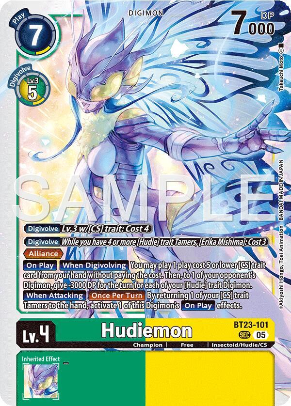 Hudiemon (BT23-101 SEC) (BT-23)