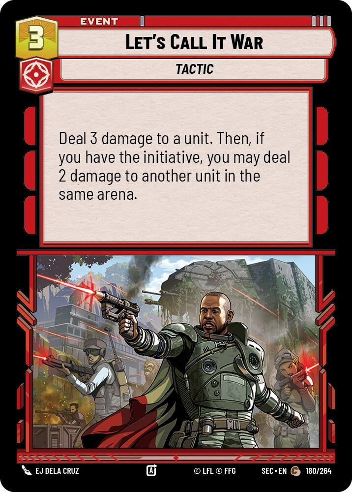 Let's Call It War (180/264) (SEC)