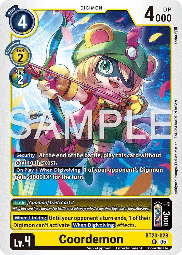 Coordemon (BT23-028 U) (BT-23)
