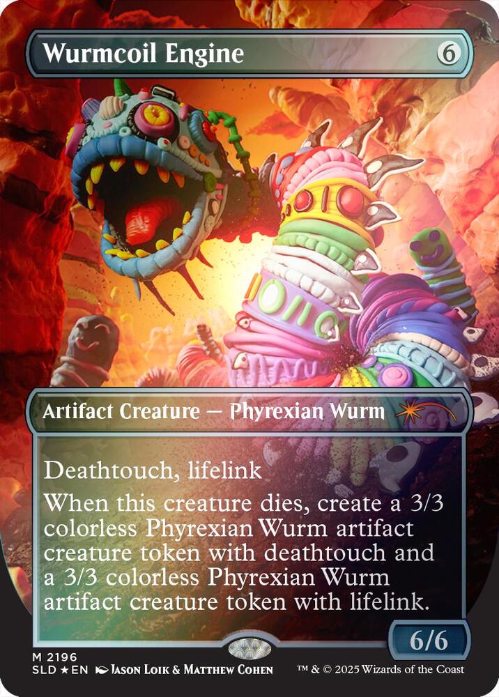 Wurmcoil Engine (2196) (Rainbow Foil) (2196) (SLD)