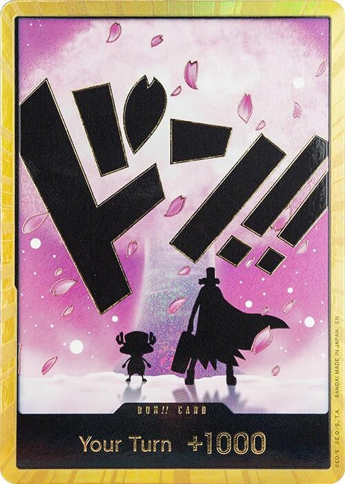 DON!! Card (Chopper) (Gold) (PRB-02)