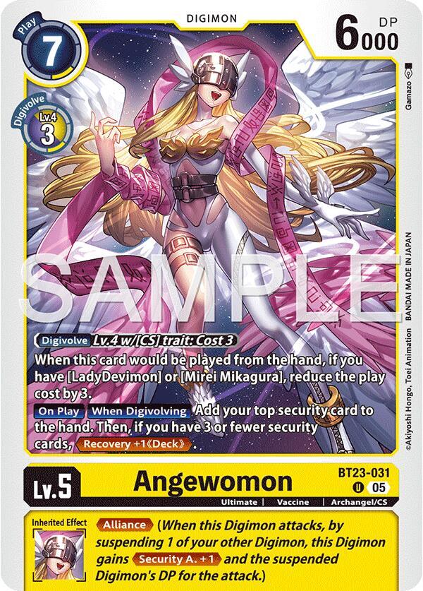 Angewomon (BT23-031 U) (BT-23)
