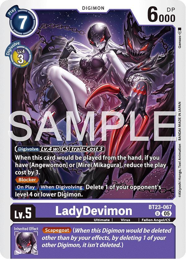 LadyDevimon (BT23-067 U) (BT-23)