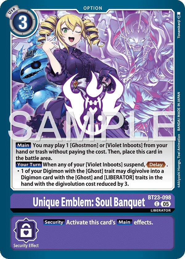 Unique Emblem: Soul Banquet (BT23-098 C) (BT-23)