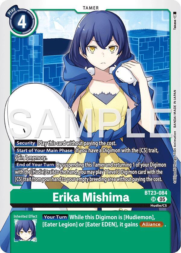 Erika Mishima (BT23-084 SR) (BT-23)