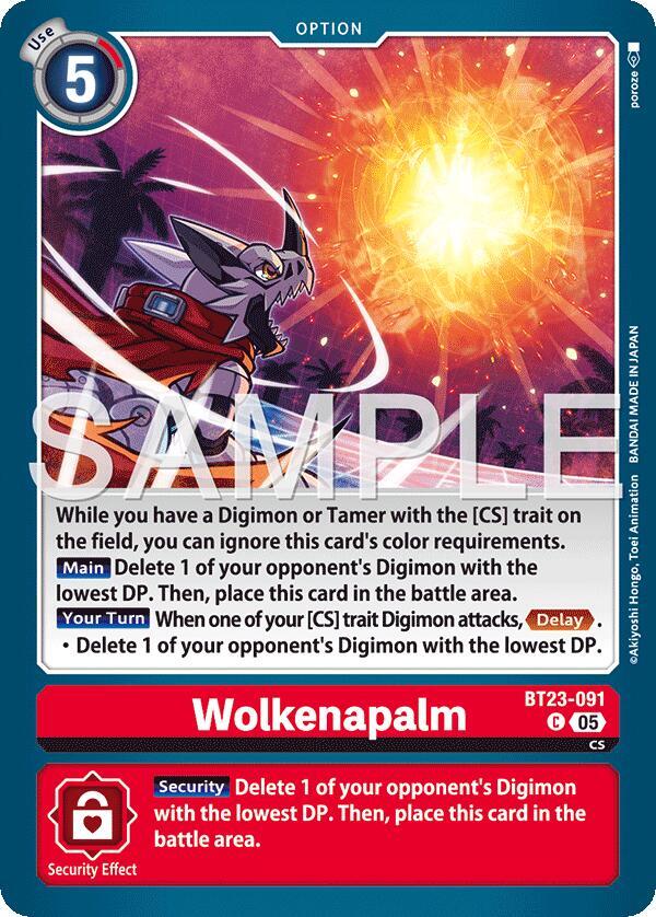 Wolkenapalm (BT23-091 C) (BT-23)