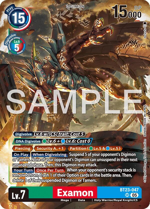 Examon (BT23-047SR) (BT-23)
