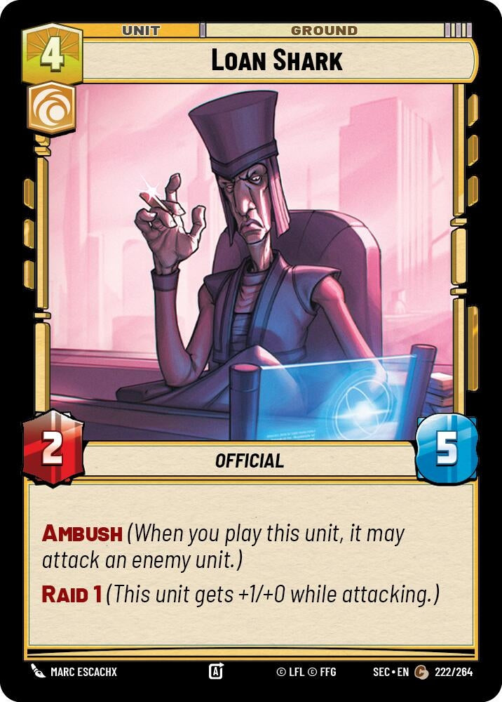 Loan Shark (222/264) (SEC)