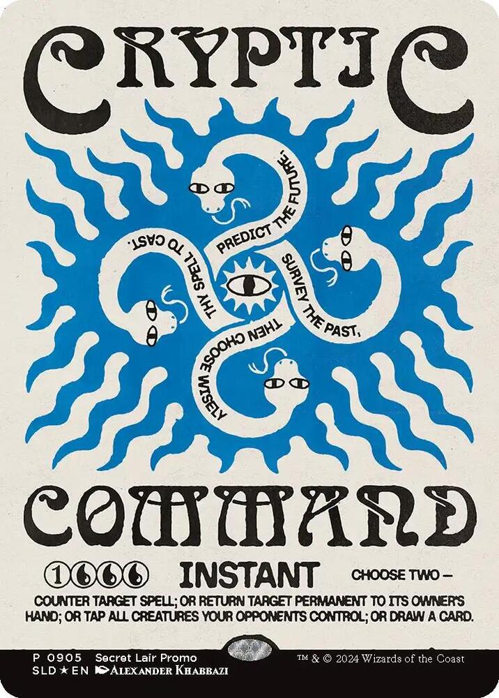 Cryptic Command (Rainbow Foil) (905) (SLD)