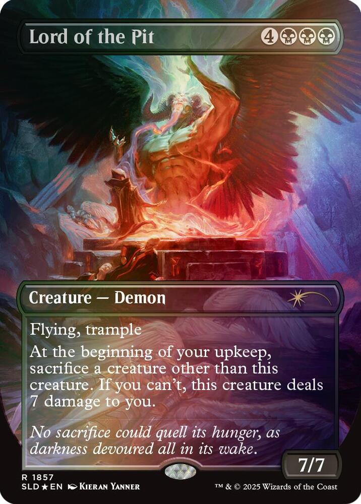 Lord of the Pit (Rainbow Foil) (1857) (SLD)