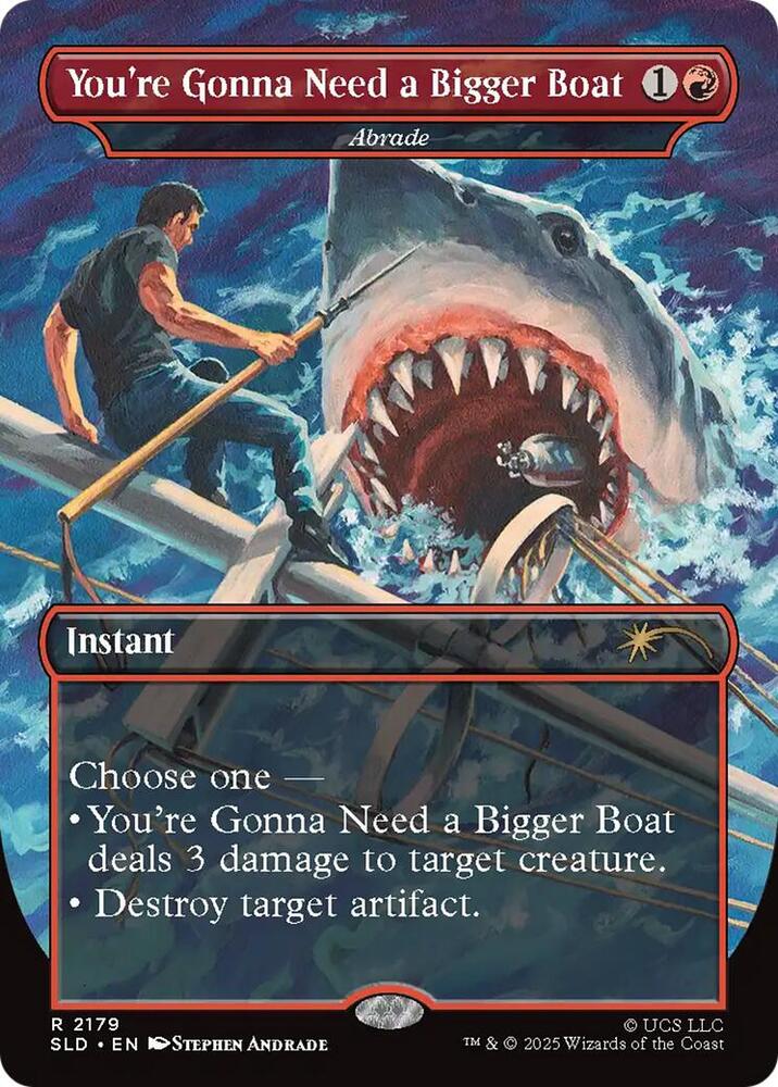 You're Gonna Need a Bigger Boat - Abrade (2179) (SLD)