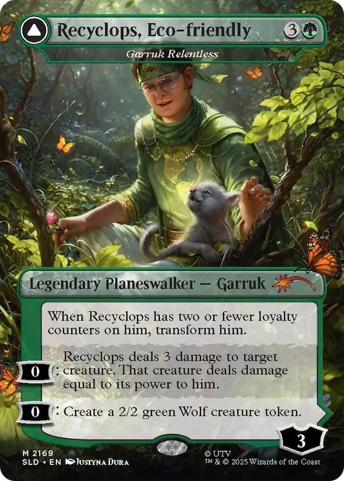 Recyclops, Eco-friendly - Garruk Relentless (2169) (SLD)