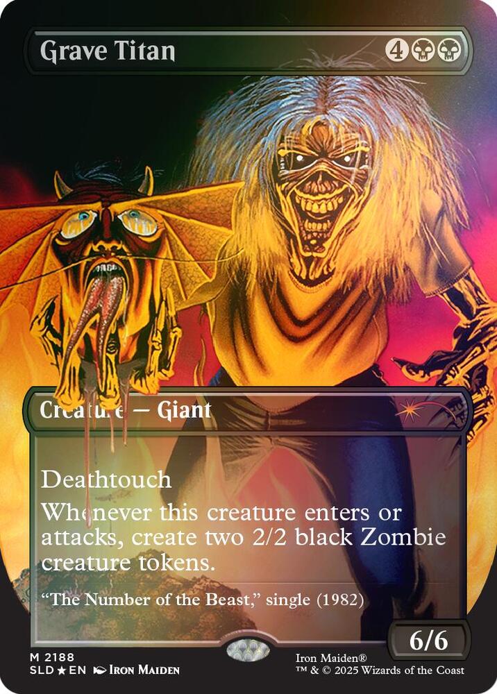 Grave Titan (2188) (Rainbow Foil) (2188) (SLD)