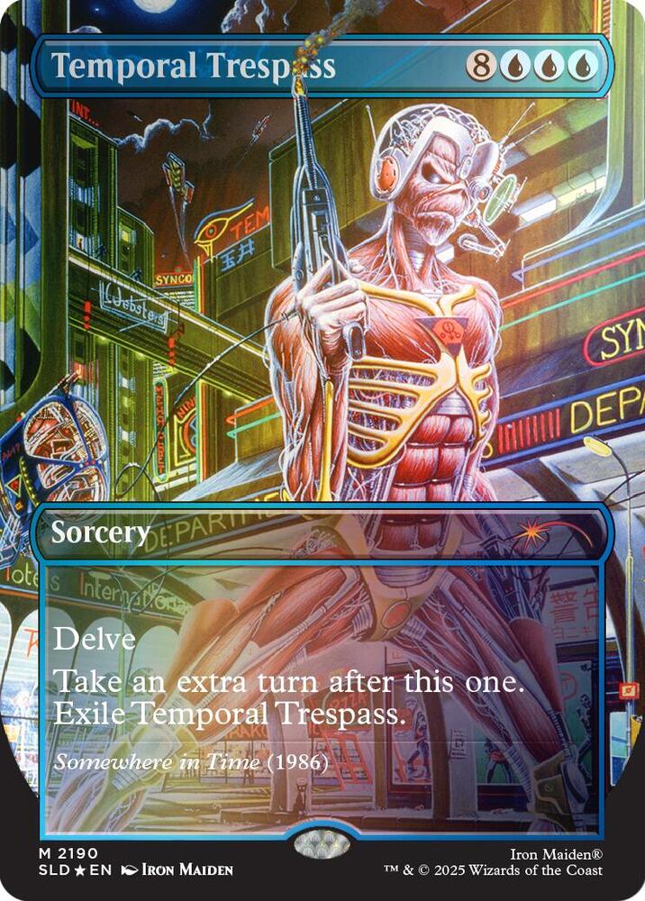Temporal Trespass (Rainbow Foil) (2190) (SLD)