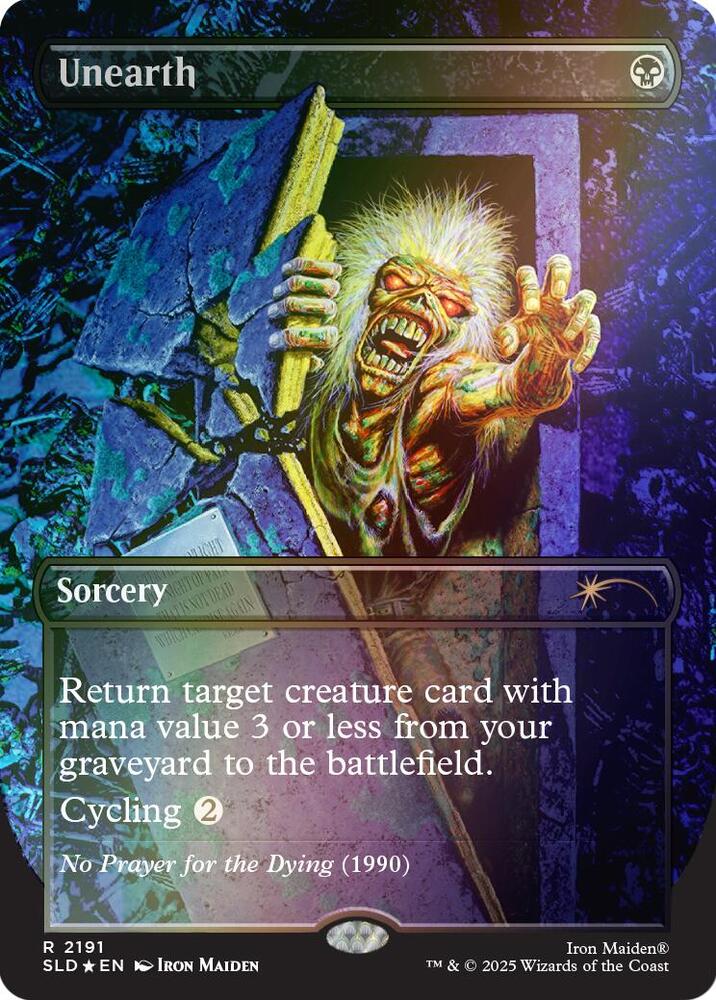 Unearth (Rainbow Foil) (2191) (SLD)