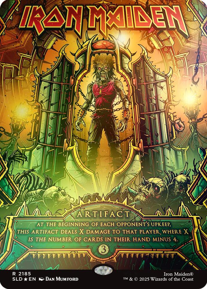 Iron Maiden (Rainbow Foil) (2185) (SLD)