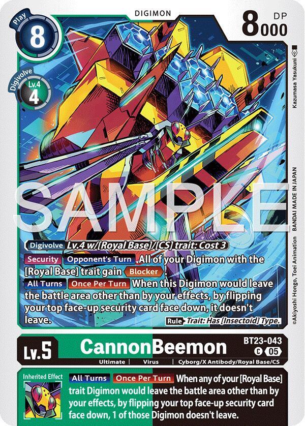 CannonBeemon (BT23-043 C) (BT-23)