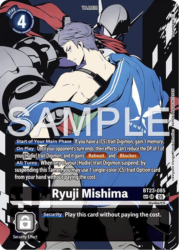 Ryuji Mishima (SP) (BT23-085 SR) (BT-23)