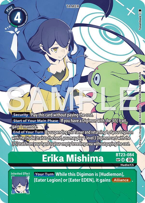 Erika Mishima (SP) (BT23-084 SR) (BT-23)