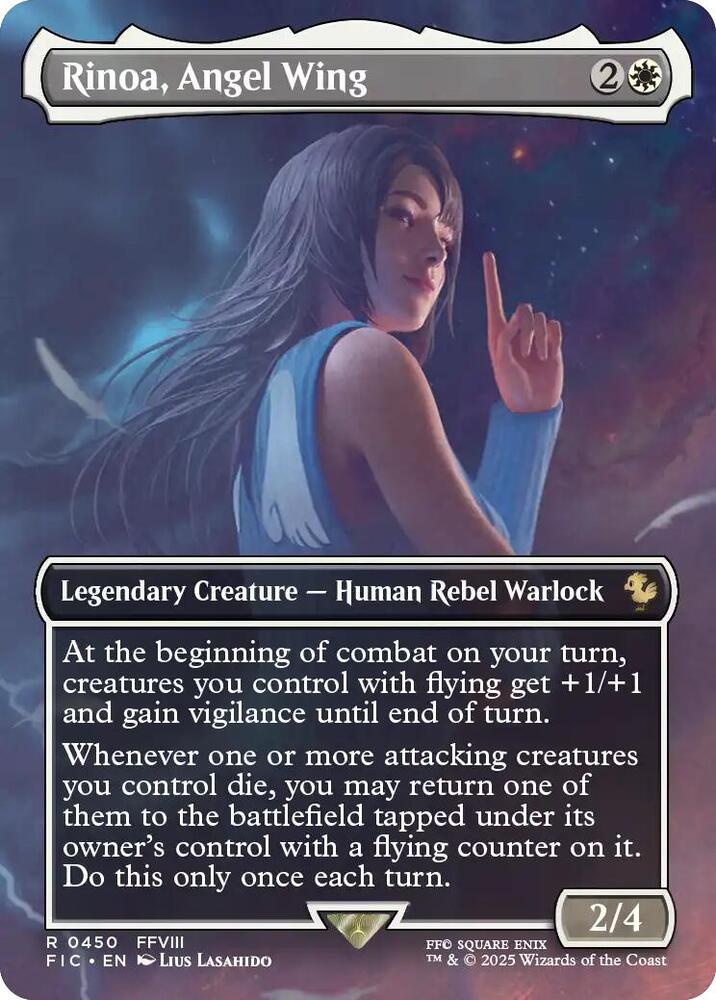 Rinoa, Angel Wing (Borderless) (450) (FIC)