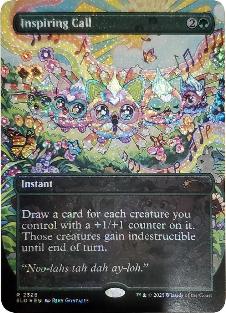 Inspiring Call (Confetti Foil) (2328) (SLD)