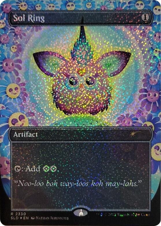 Sol Ring (2330) (Confetti Foil) (2330) (SLD)
